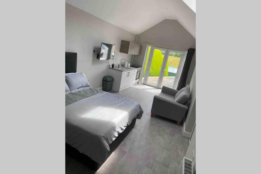 The Forest Chalet - Stunning Studio Apartment 巴利卡斯尔 外观 照片